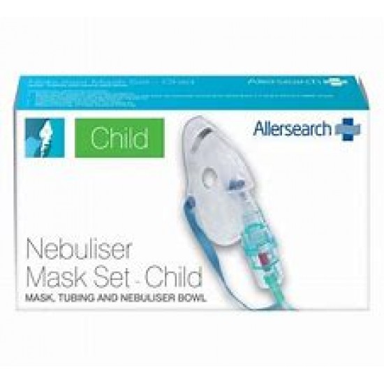 Allersearch RapidFlo Nebuliser Mask Set Child