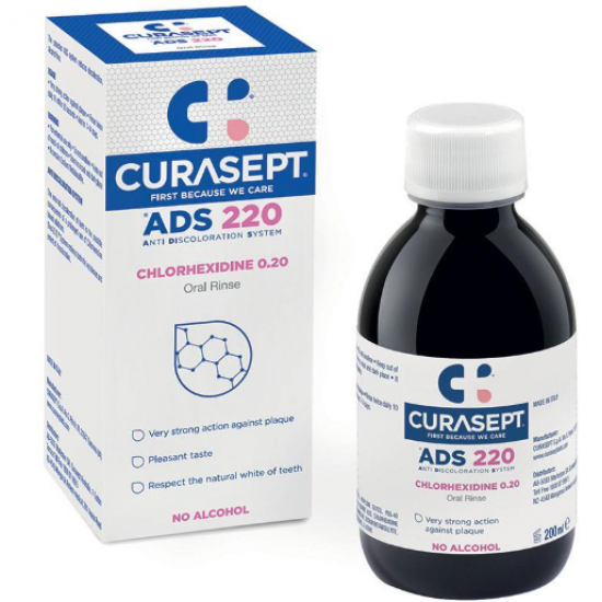 Curasept Rinse 0.20% Chlorhexidine 200ml