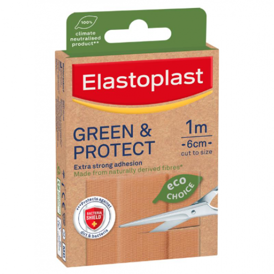 Elastoplast Green & Protect Dressing Length 1m x 6cm 10 Pack