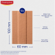 Elastoplast Green & Protect Dressing Length 1m x 6cm 10 Pack