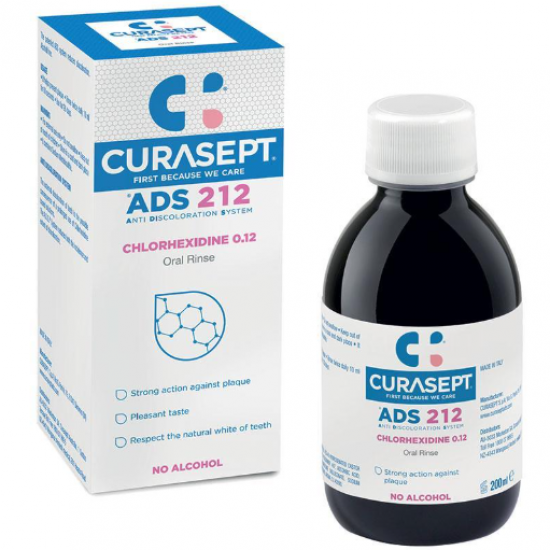 Curasept Rinse 200ml 0.12% Chlorhexidine 200ml