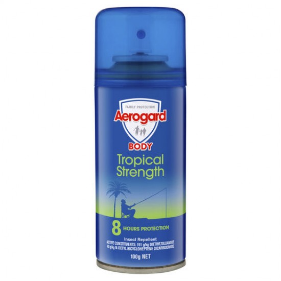 Aerogard Tropical Strength Insect Repellent Aerosol Spray 100g