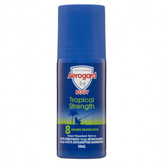 Aerogard Roll-on Tropical Strength 50mL