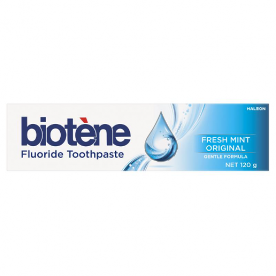 Biotene Dry Mouth Relief Fluoride Toothpaste Fresh Mint 120g