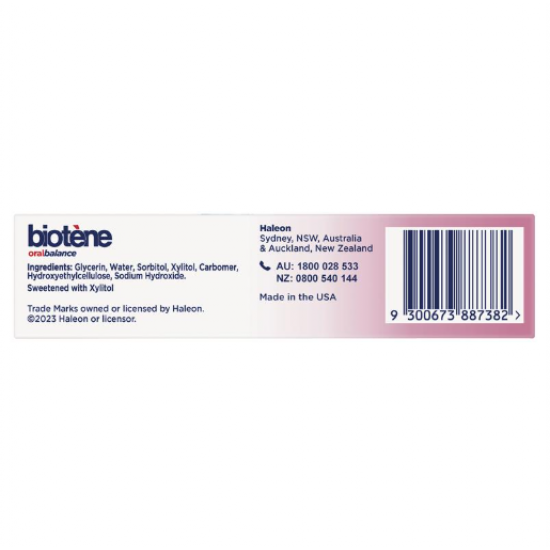 Biotene Dry Mouth Relief Oral Balance Moisturising Gel 42g