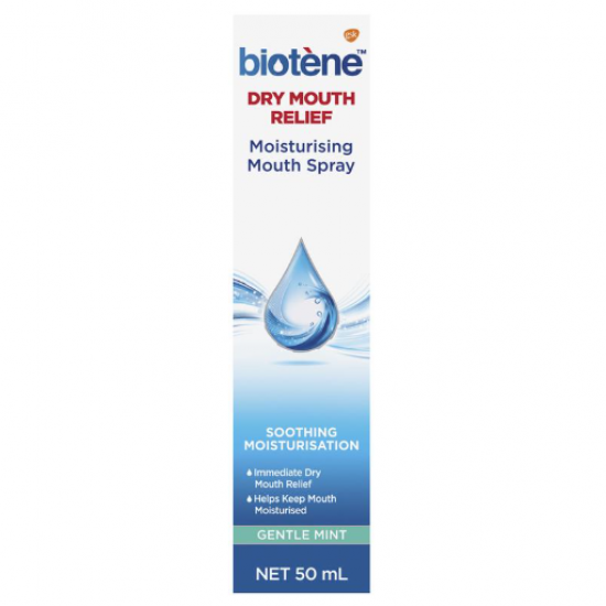 Biotene Dry Mouth Relief Spray Gentle Mint 50ml