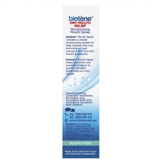 Biotene Dry Mouth Relief Spray Gentle Mint 50ml