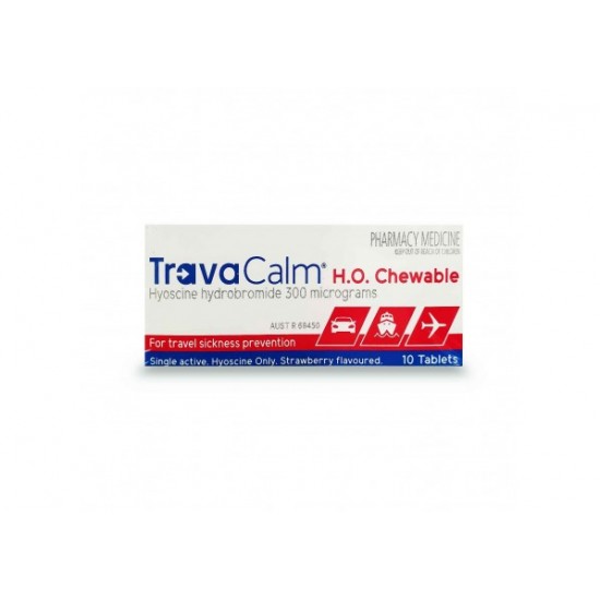 Travacalm HO Tablets 10 Pack  