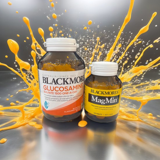 Blackmore's Glucosamine  and Magmin Vitamin Bundle Gift