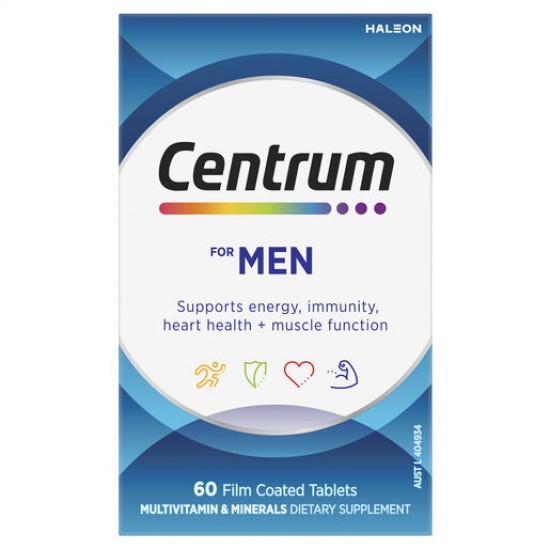 Centrum For Men Multivitamin 60 Tablets