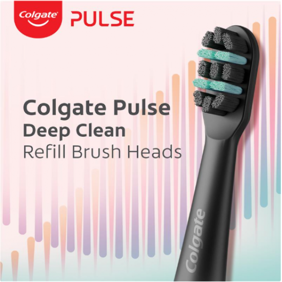 Colgate Electric Toothbrush Pulse Deep Clean Refills 4 Pack