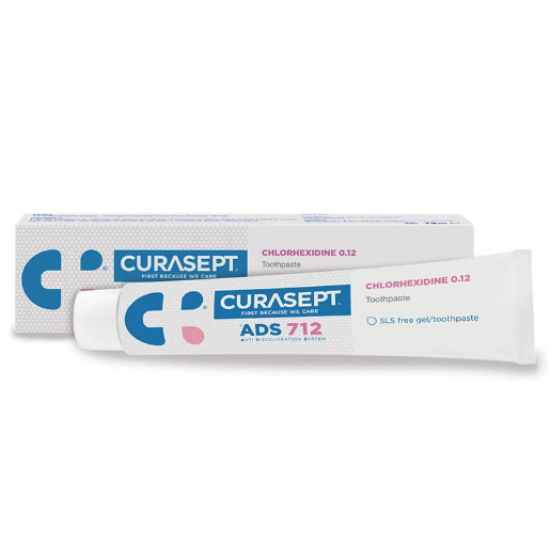 Curasept Toothpaste 75ml 0.12% Chlorhexidine SLS Free 75ml