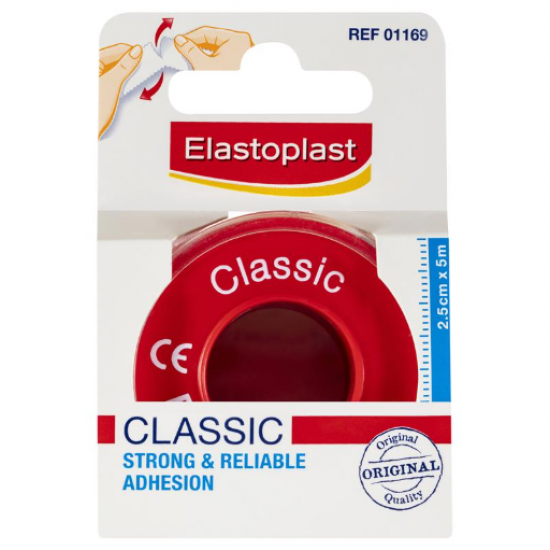 Elastoplast 1169 Classic Tape 2.5cm x 5m