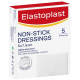 Elastoplast 21100 Non-Stick Wound Dressing 7.5cm x 5cm 5 Pack