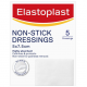 Elastoplast 21100 Non-Stick Wound Dressing 7.5cm x 5cm 5 Pack