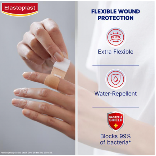 Elastoplast Flexible Fabric Strips 40 Pack