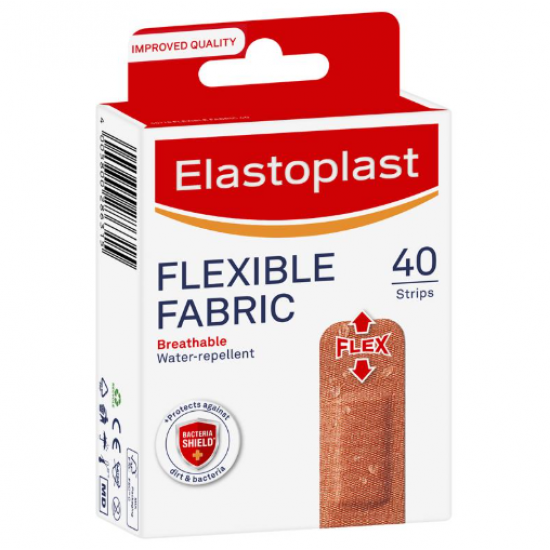 Elastoplast Flexible Fabric Strips 40 Pack