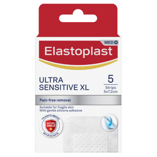 Elastoplast Ultra Sensitive Dressing XL 5 Strips