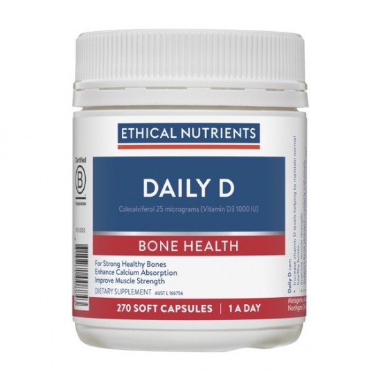 Ethical Nutrients Daily D 270 Capsules