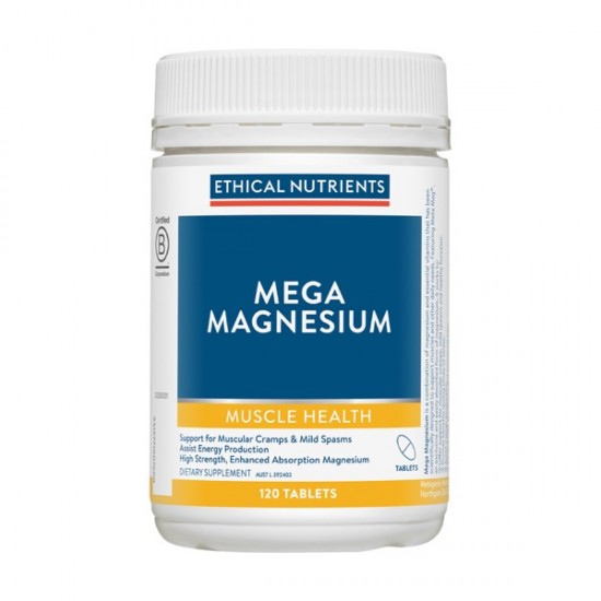 Ethical Nutrients Mega Magnesium 120 Tablets