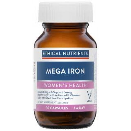 Ethical Nutrients Mega Iron 30 Caps