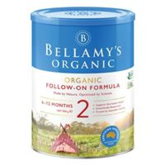 Bellamys Organic Step 2 Follow-On Formula 6-12 Months 900g