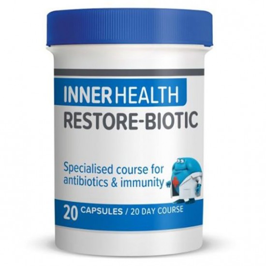 Ethical Nutrients Inner Health Restore-Biotic Probiotic 20 Capsules