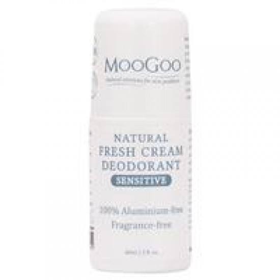 MooGoo Natural Fresh Cream Deodorant Sensitive 60ml 