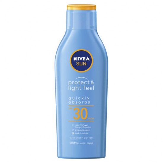 NIVEA Sun Protect & Light Feel SPF30 Sunscreen Lotion 200ml