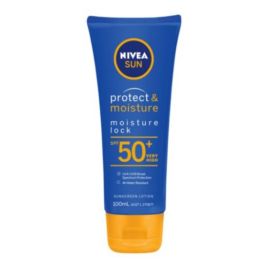 NIVEA Sun Protect & Moisture SPF50+ Sunscreen Lotion 100ml