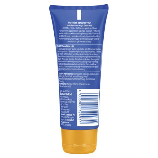 NIVEA Sun Protect & Moisture SPF50+ Sunscreen Lotion 100ml