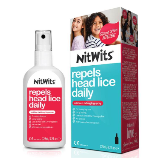 Nitwits Anti Lice & Detangling Spray 125ml