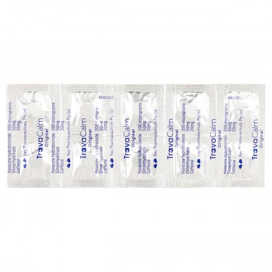 Travacalm Original Tablet 10 Pack