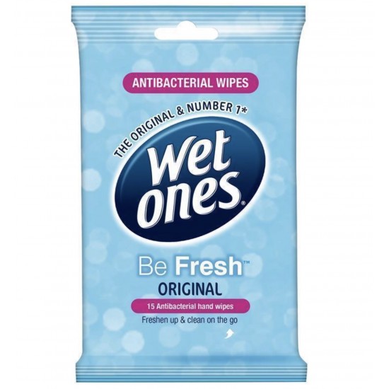 Wet Ones Be Fresh 15 Travel Pack