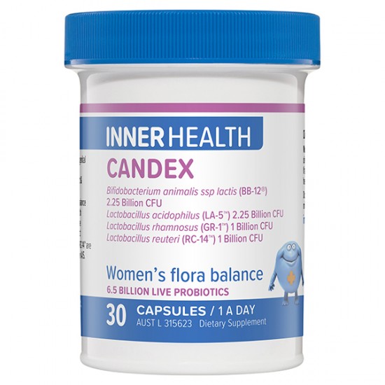 Ethical Nutrients Inner Health Candex Probiotic 30 Capsules