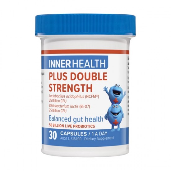 Ethical Nutrients Inner Health Plus Double Strength Probiotic 30 Capsules