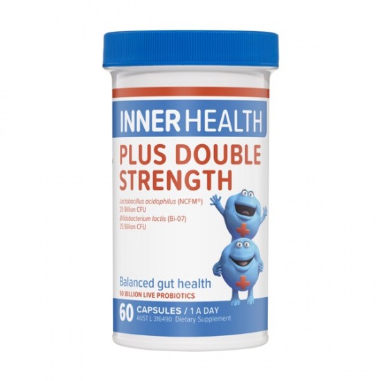 Ethical Nutrients Inner Health Plus Double Strength Probiotic 60 Capsules