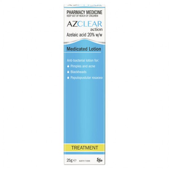 Azclear Medicated Lotion 25g - Pimples & Acne