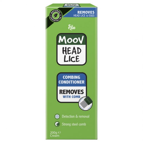 Moov Head Lice Combing Conditioner 200G - Lice/Nits