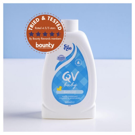 QV Baby Bath Oil 500Ml Shower & Bath Oil