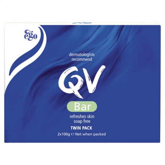 QV Wash Cleansing Bar 100G Twin Pack