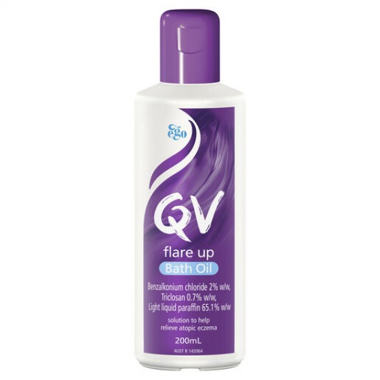 QV Flare Up Bath Oil 200Ml Eczema Prone