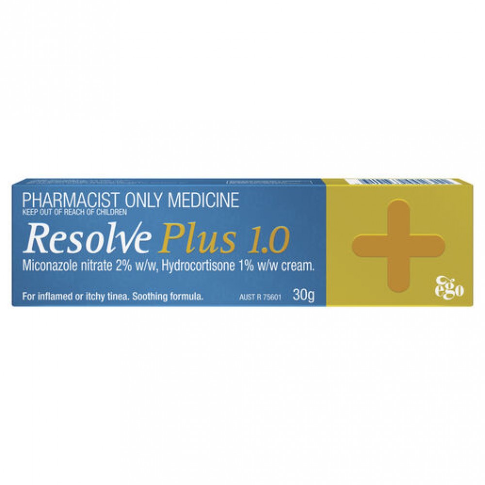 Buy Ego Resolve Plus Cream 1.0% 30g Tube (Pharmacist Only) Online at ...