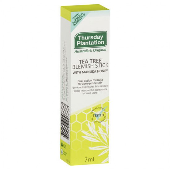 Thursday Plantation Tea Tree Blemish Stick With Manuka Honey 7mL