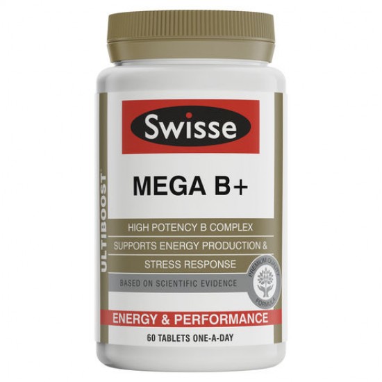 Swisse Ultiboost Mega B+ 60 tablets