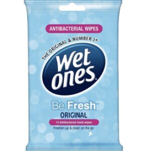Wet Ones Be Fresh 15 Travel Pack