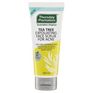 Thursday Plantation Tea Tree Exfoliating Face Scrub For Acne 100mL-1
