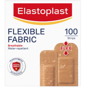 Elastoplast Flexible Fabric Strips 100 Pack